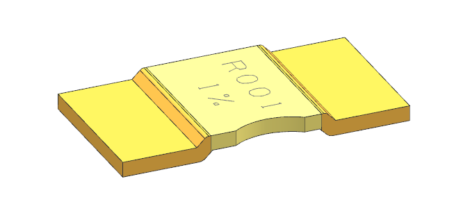 Commonly used surface mount resistance meters